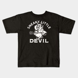 A Sneaky Little Devil Kids T-Shirt